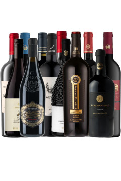 RED WINE Mixed Case - 12 bottles