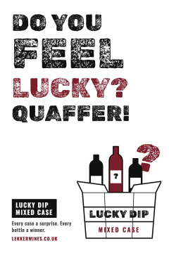 ***LUCKY DIP MIXED CASE*** 6 bottles for £75