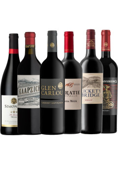 SOUTH AFRICAN RED WINE - Mixed Case No.2 - 6 bottles