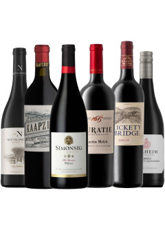 SOUTH AFRICAN RED WINE - Mixed Case No.2 - 6 bottles