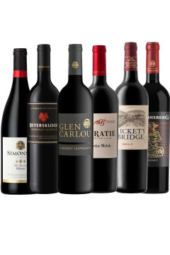 SOUTH AFRICAN RED WINE - Mixed Case No.2 - 6 bottles