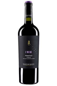 Vigneti del Salento Primitivo I Muri, Italian Red Wine, 750ml from Lekker Wines