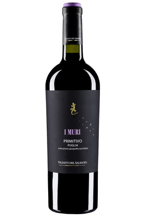 Vigneti del Salento Primitivo I Muri, Italian Red Wine, 750ml from Lekker Wines